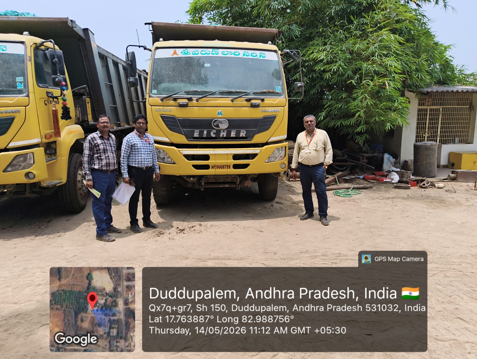 2022 Eicher Pro 6028T Tipper Standard Tipper 42915 km 3 years for sale in SAIPAWAN AGENCIE Anakapalle — photo 1