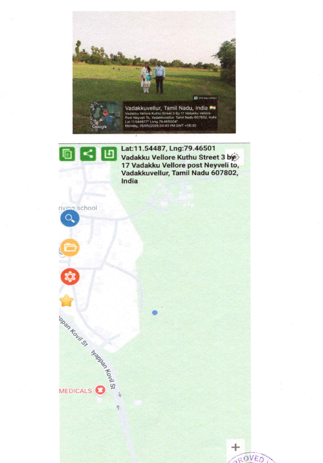 10803.04 square feet Plot for sale in Gangaikondan