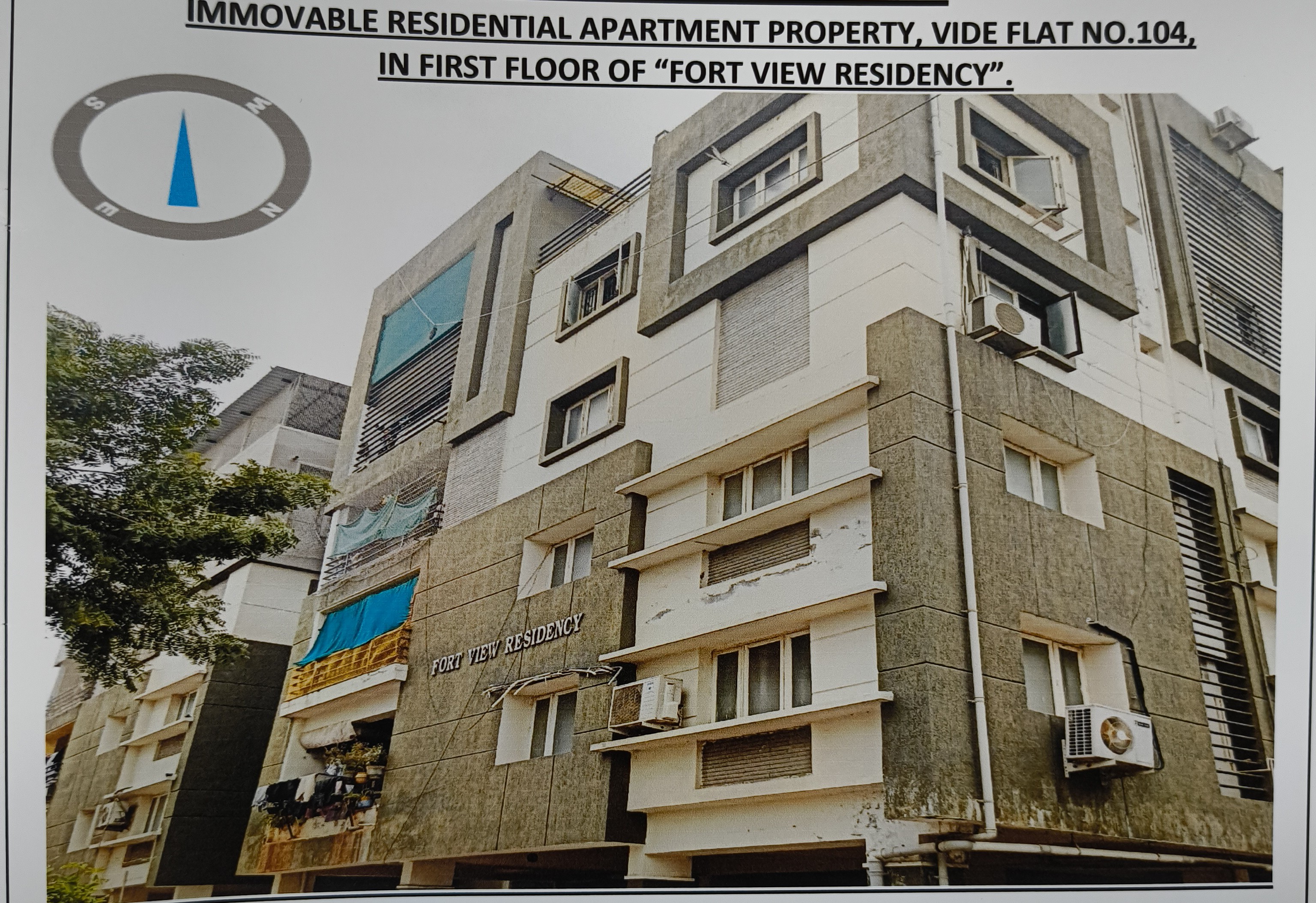 Flat for sale in Fort View Residencty, Puppalaguda Hyderabad — photo 1