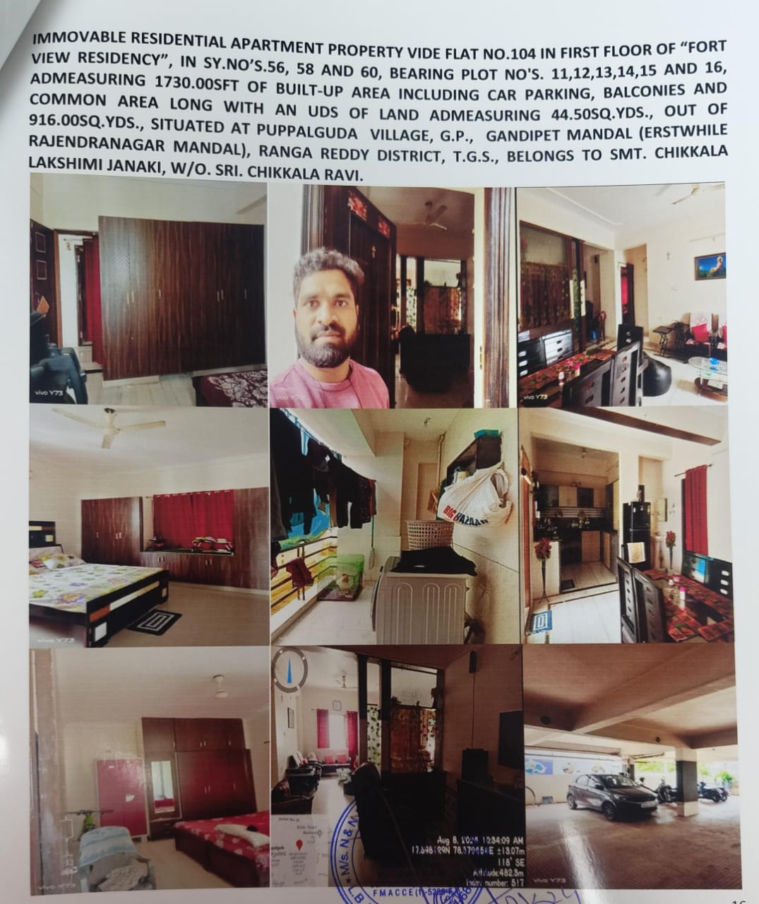 Flat for sale in Fort View Residencty, Puppalaguda Hyderabad — photo 2