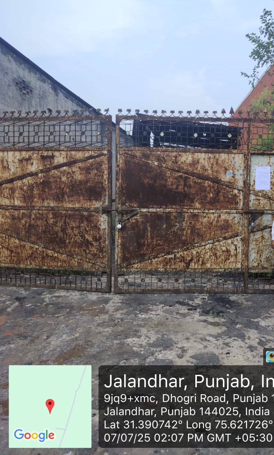4675 square feet Industrial Plot for sale in D-164,  Dhogri Road,  Jalandhar Jalandhar — photo 1
