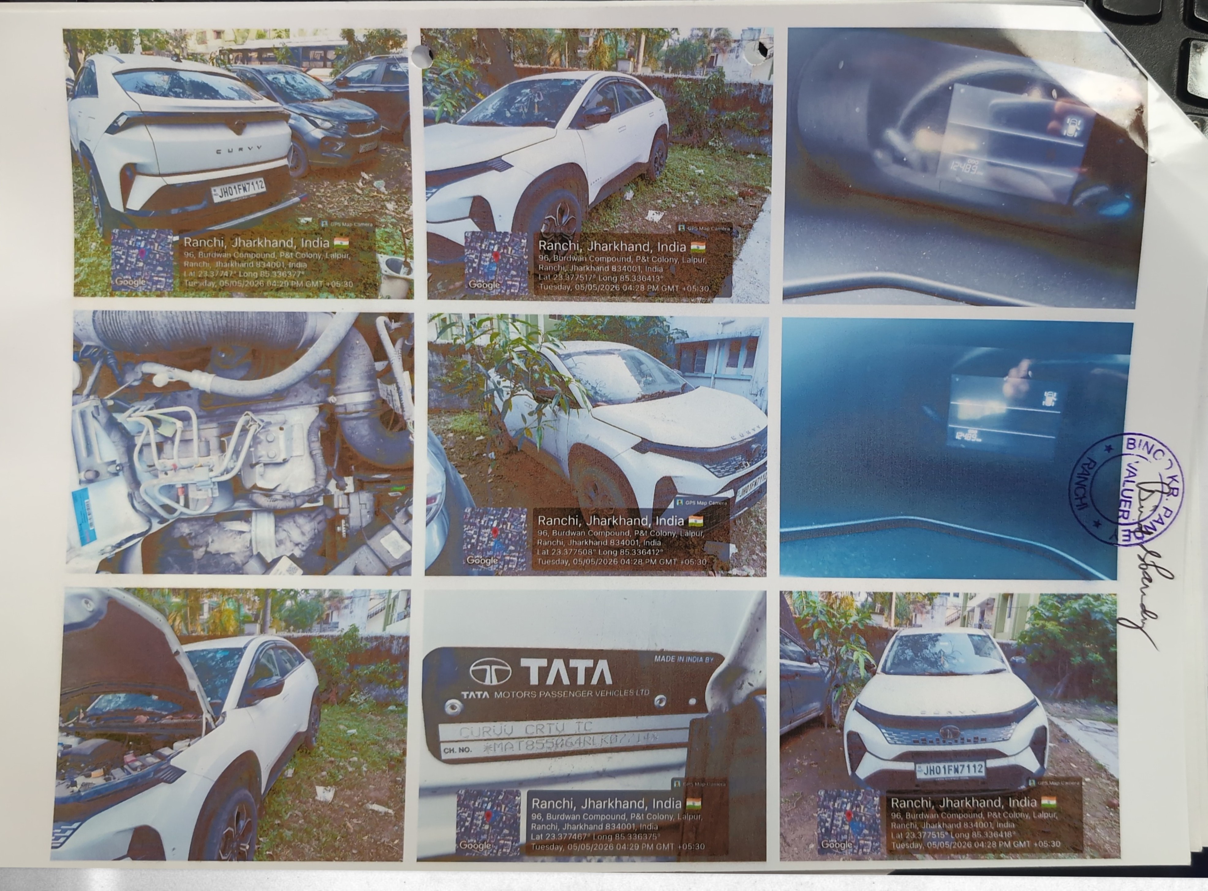 2024 Tata Curvv Creative SUV 2 years for sale in SBI COLONY NEAR DEBUKA NURSING HOME LALPUR Ranchi — photo 4