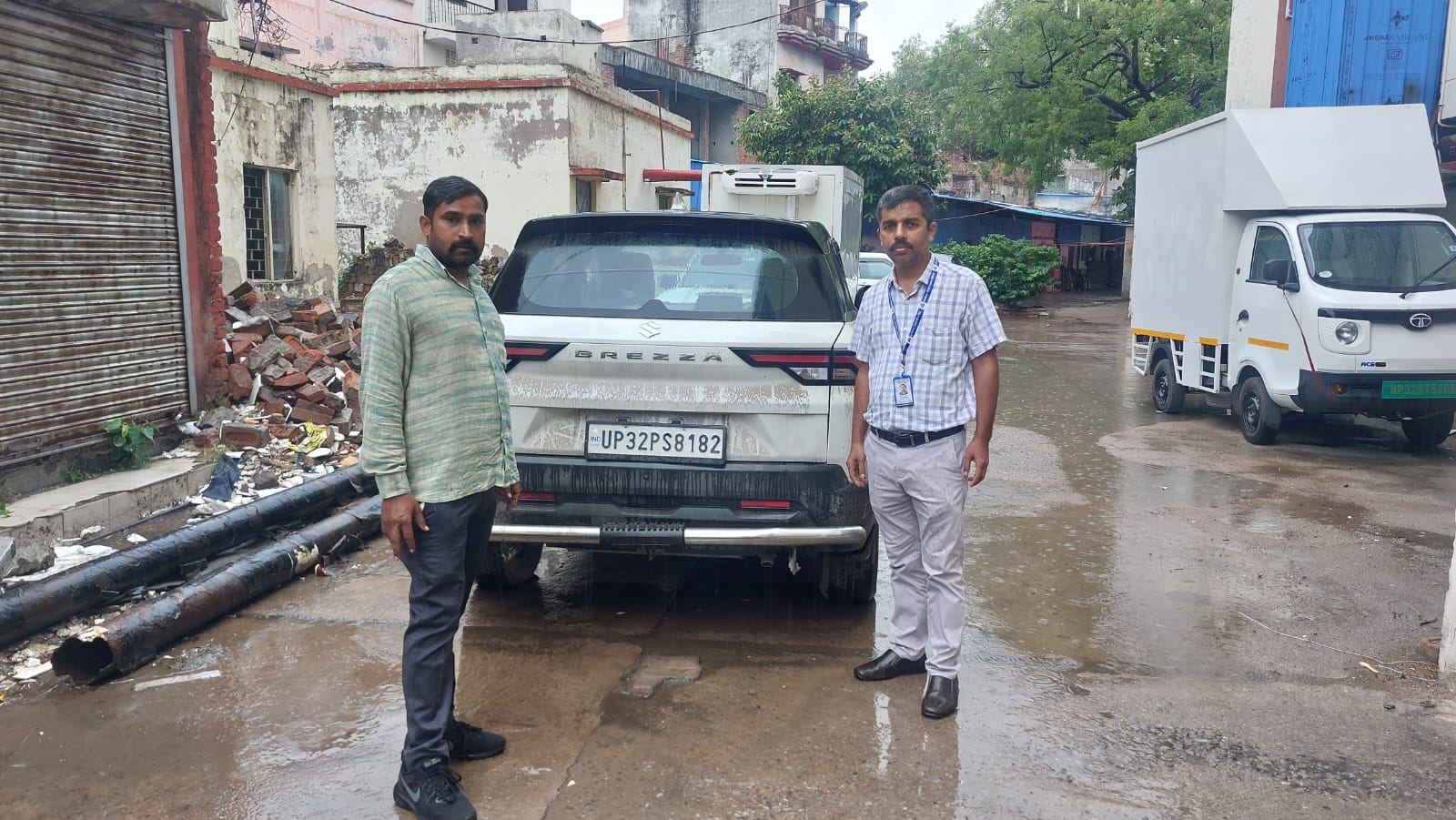 2024 Maruti Suzuki Brezza LXi Compact SUV 2 years for sale in S K FINANCIAL SERVICES Lucknow — photo 1