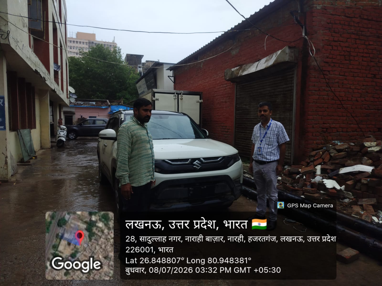 2024 Maruti Suzuki Brezza LXi Compact SUV 2 years for sale in S K FINANCIAL SERVICES Lucknow — photo 3