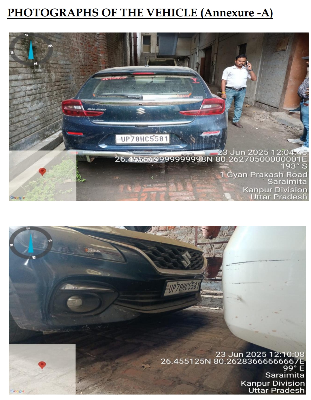 2022 Maruti Suzuki Baleno Alpha Hatchback 50813 km 4 years for sale in M/S TRIVENI ENFORCEMENT Kanpur — photo 1