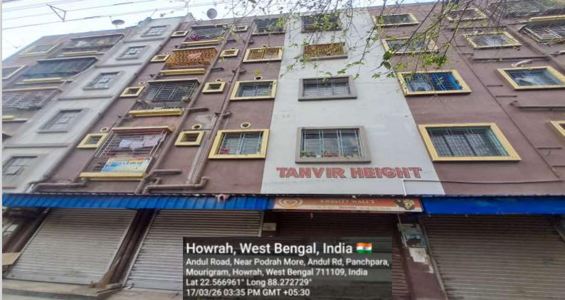 470.96 square feet Flat for sale in Tanvir Height near BSNL telephone exchange Howrah