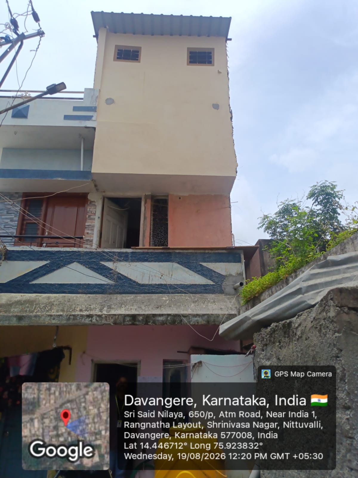 275 square feet Individual House for sale in Shrinivaasa Nagara, Davangere Davanagere — photo 2