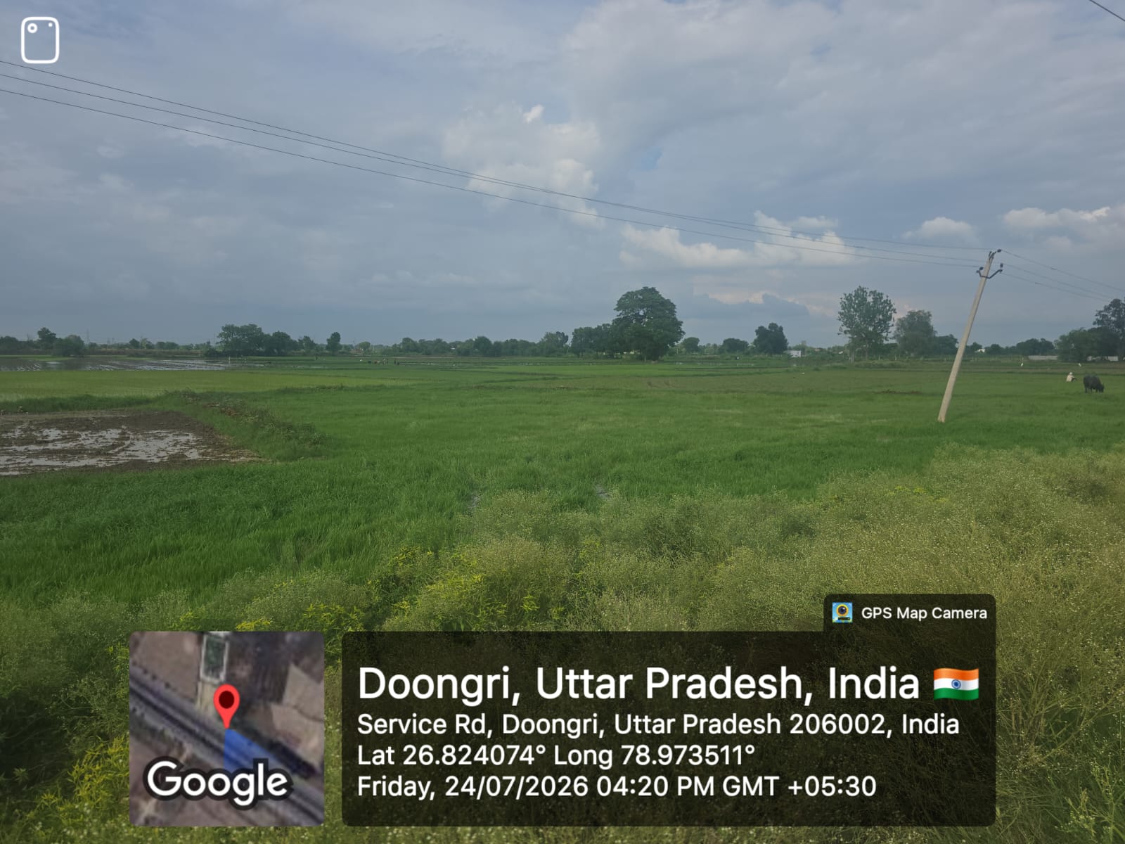 Plot for sale in Mouza Vicharpur, Tehsil & Distt. Etawah Etawah — photo 1