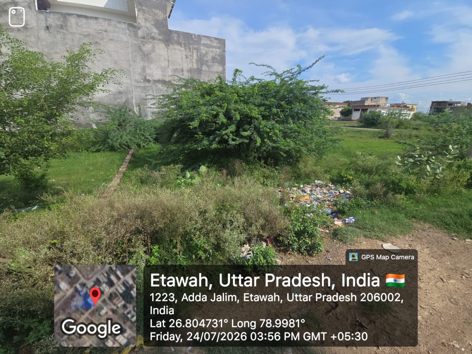 134.76 square meter Plot for sale in part of bhumi no. 171, Plot no. 34 , Mauza Kasba Etawah, Tehsil & District Etawah Etawah — photo 2