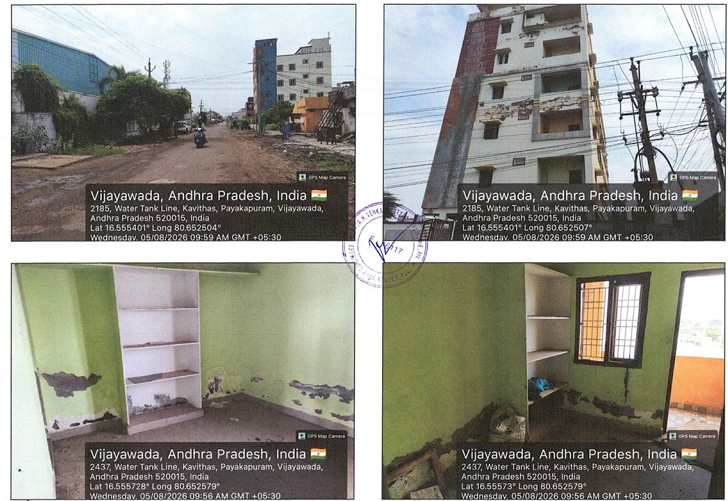 626 square feet Flat for sale in ASR PLAZA, Near Sadguru Printers & Lahari Vidya Mandir Vijayawada — photo 1