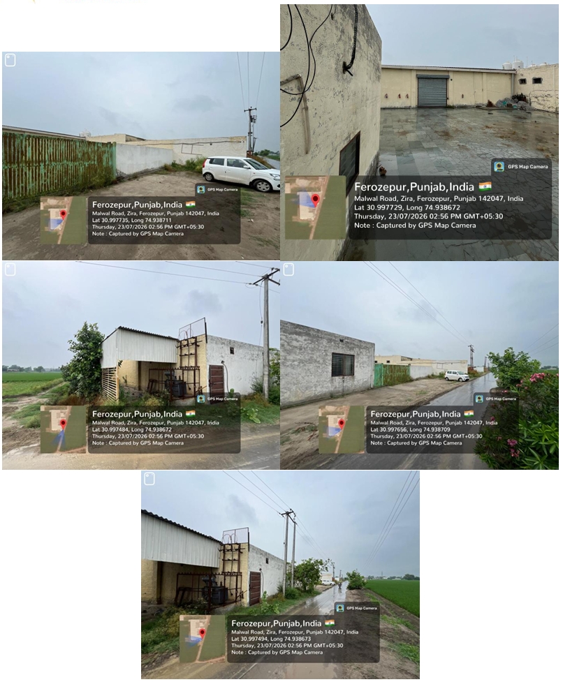 16573.4 square feet Industrial Plot with Factory Building for sale in Zira — photo 3