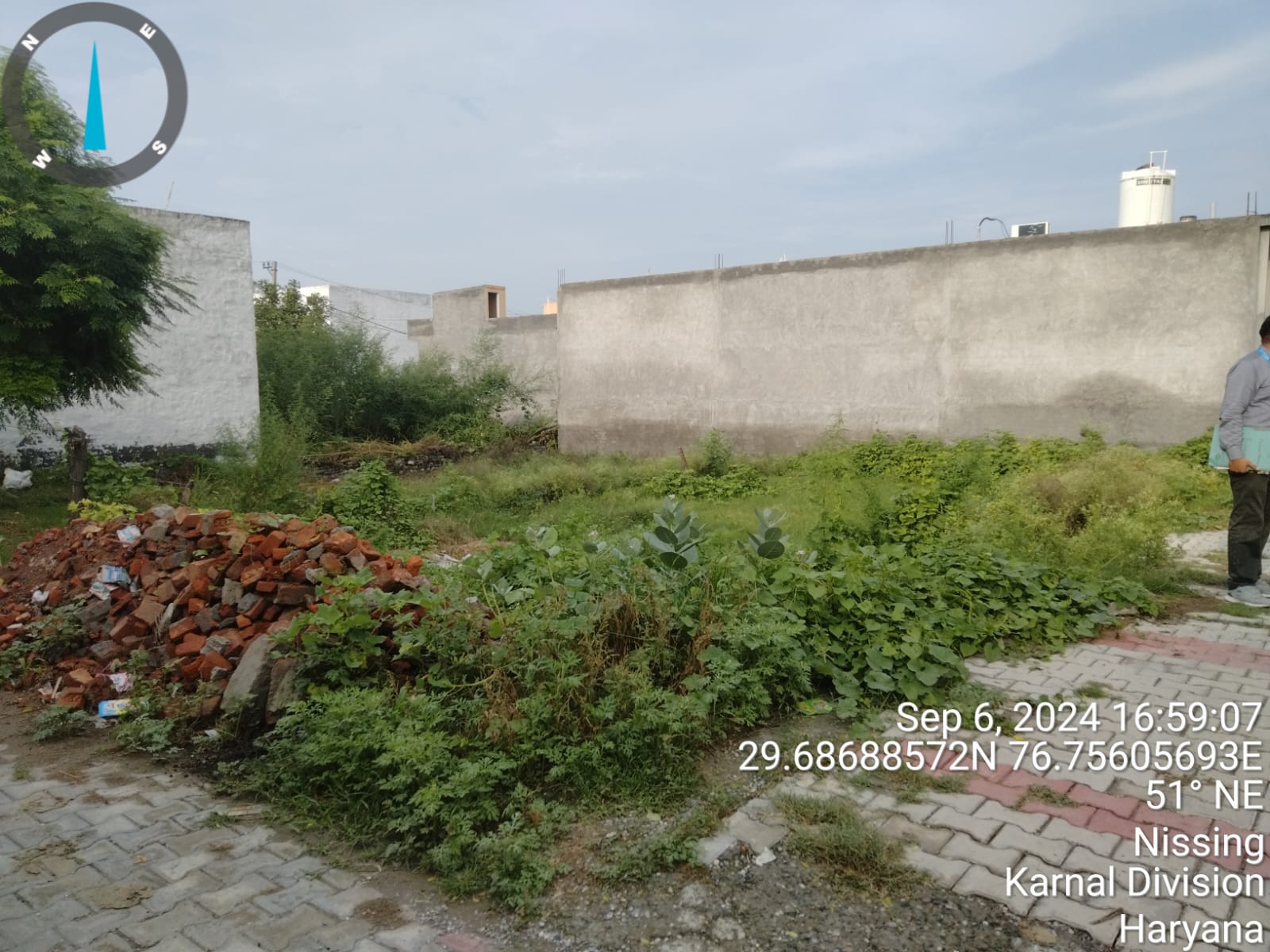 1450 square yard Plot for sale in Naman Colony, Gullarpur Road Near Buta Colony, Nissing Dist karnal Nissing — photo 1