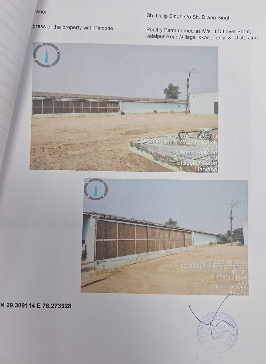 SMD OF AGRICULTURE LAND for sale in Jind