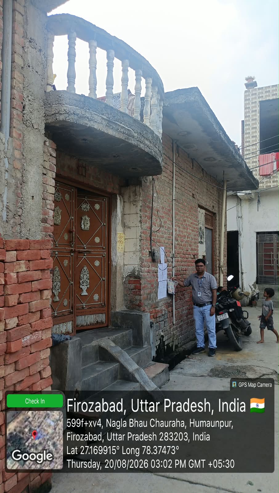 106.5 square meter Individual House for sale in Firozabad