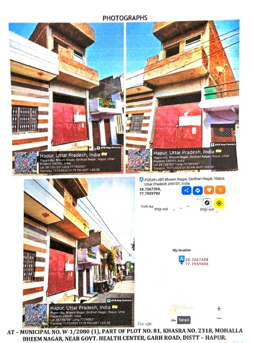 55.34 square meter Individual House for sale in BHEEM NAGAR Hapur