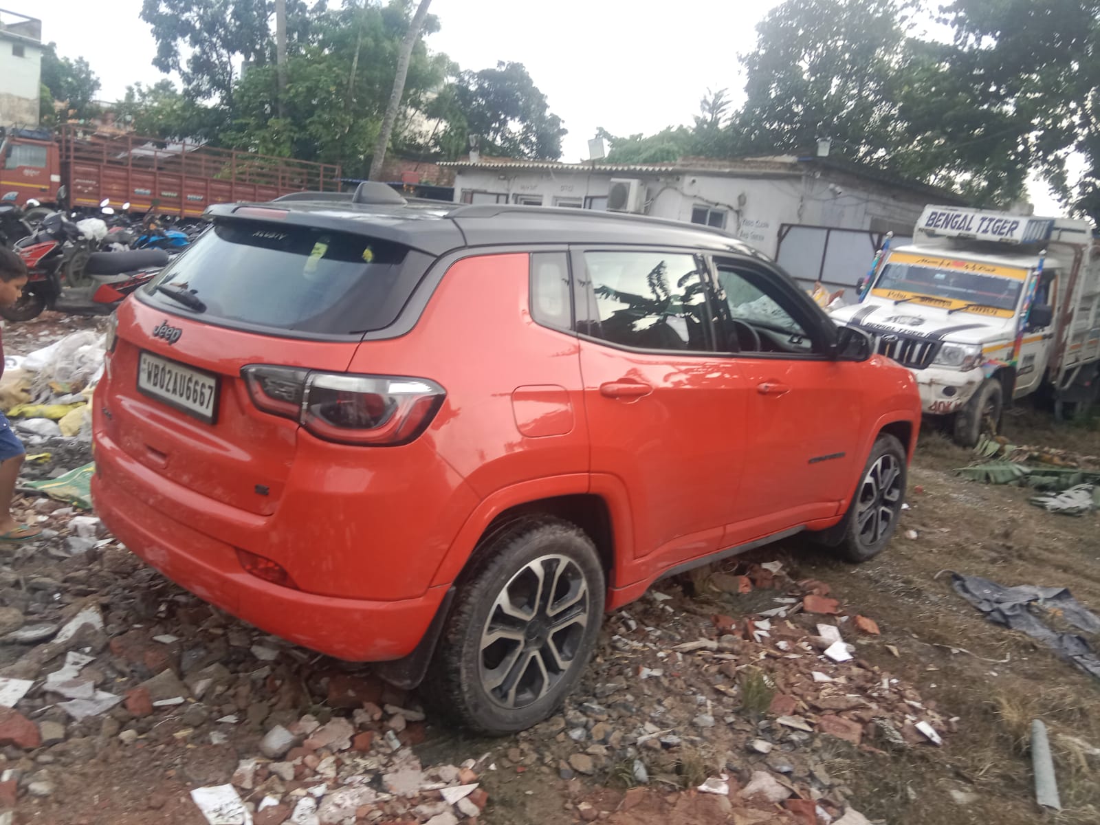 2022 Jeep Compass Model S (O) SUV 18000 km 3 years for sale in J.K.PARKING Rajpur Sonarpur — photo 2