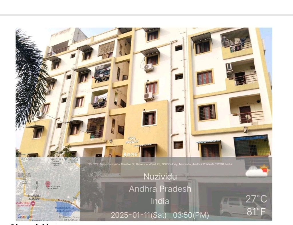 1025 square feet Flat for sale in Nuzvid — photo 1