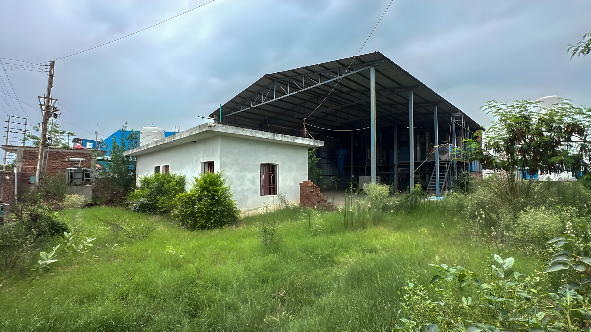 887 square meter Industrial Plot with Factory Building for sale in Indora — photo 2