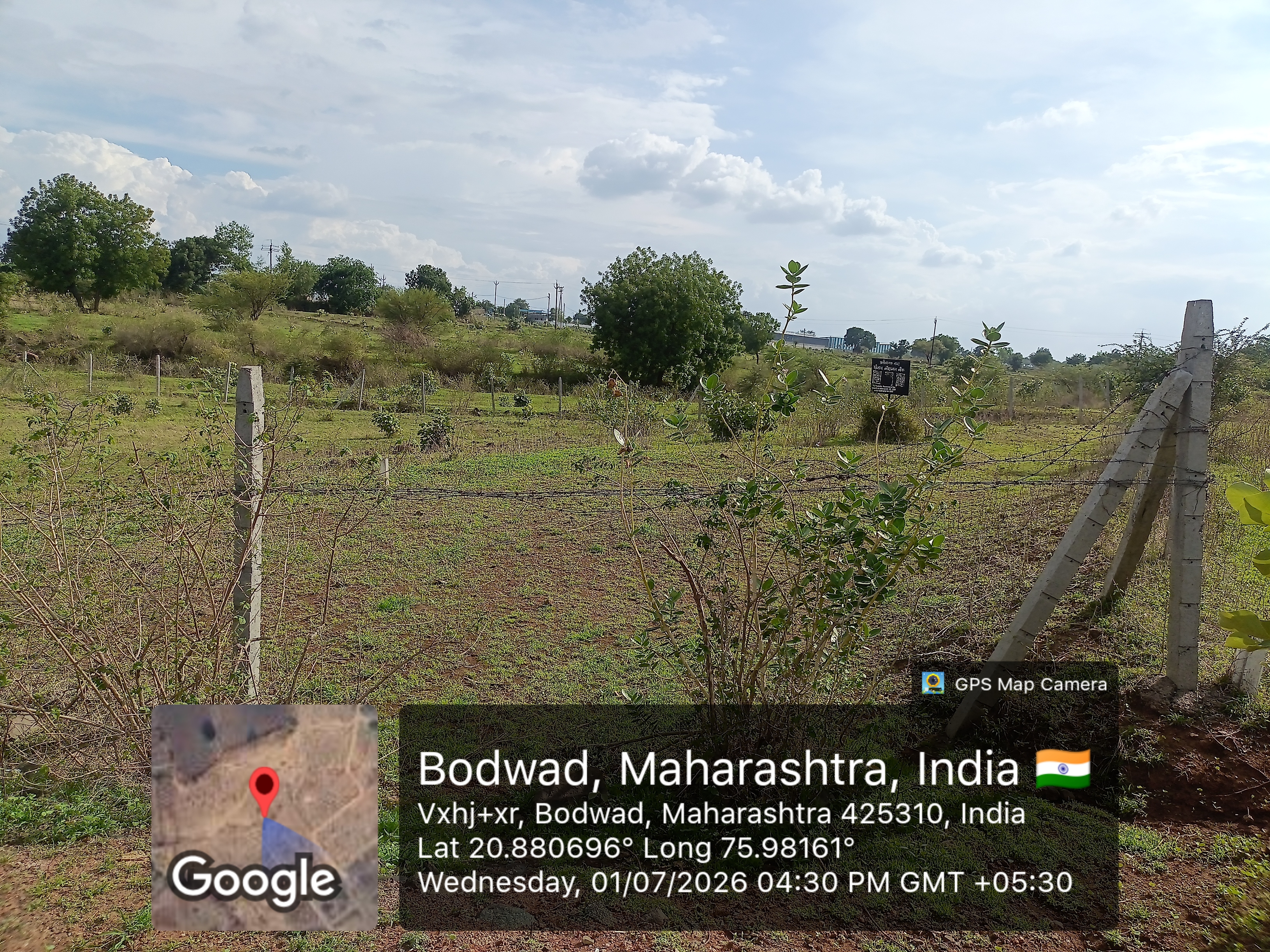 820.87 square meter Plot for sale in BODWAD Dhule — photo 3