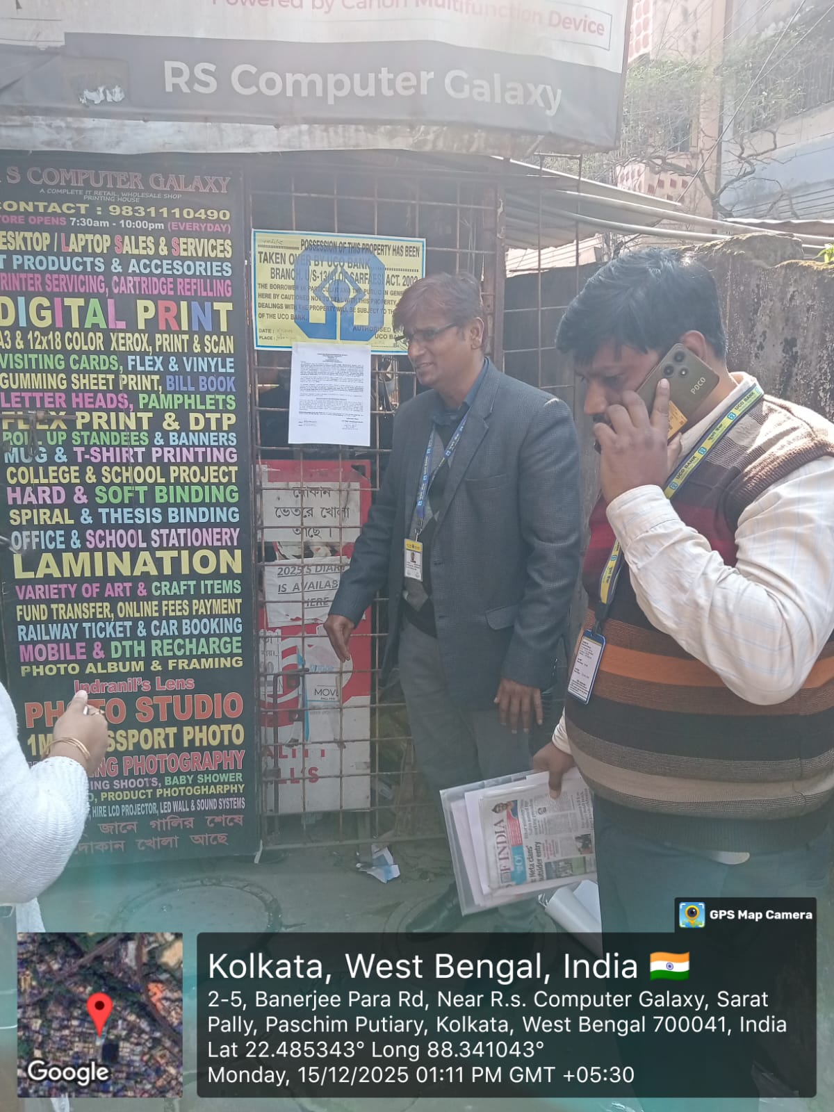 130 square feet Shops for sale in HARIDEVPUR Kolkata — photo 2