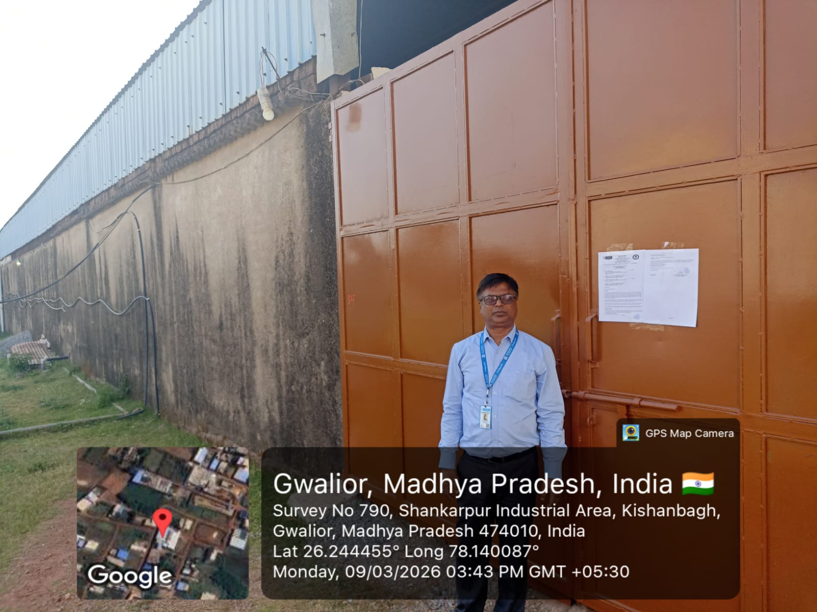7011 square feet Industrial Plot with Factory Building for sale in Gwalior — photo 2