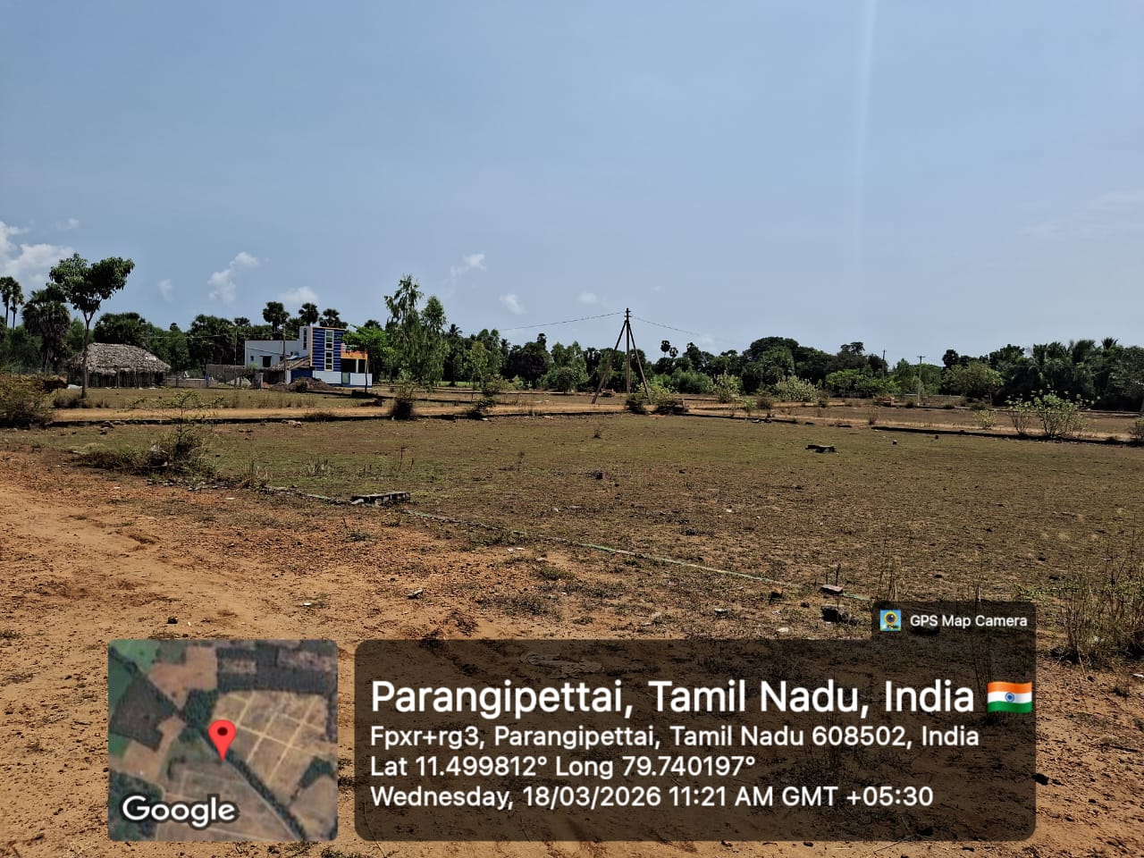 1160 square feet Plot for sale in Parangipettai — photo 2