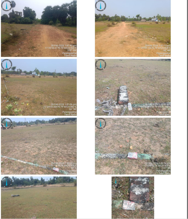 1160 square feet Plot for sale in Parangipettai — photo 1