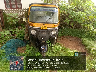 2022 Bajaj Auto RE CNG Passenger 500 km 4 years for sale in Kenstone Udupi — photo 1