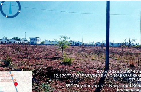Plot for sale in Thandavapura Village, Chikkaiahna Chatra Hobli, Nanjangud Taluk, Mysore District Immavu Industrial Estate — photo 3