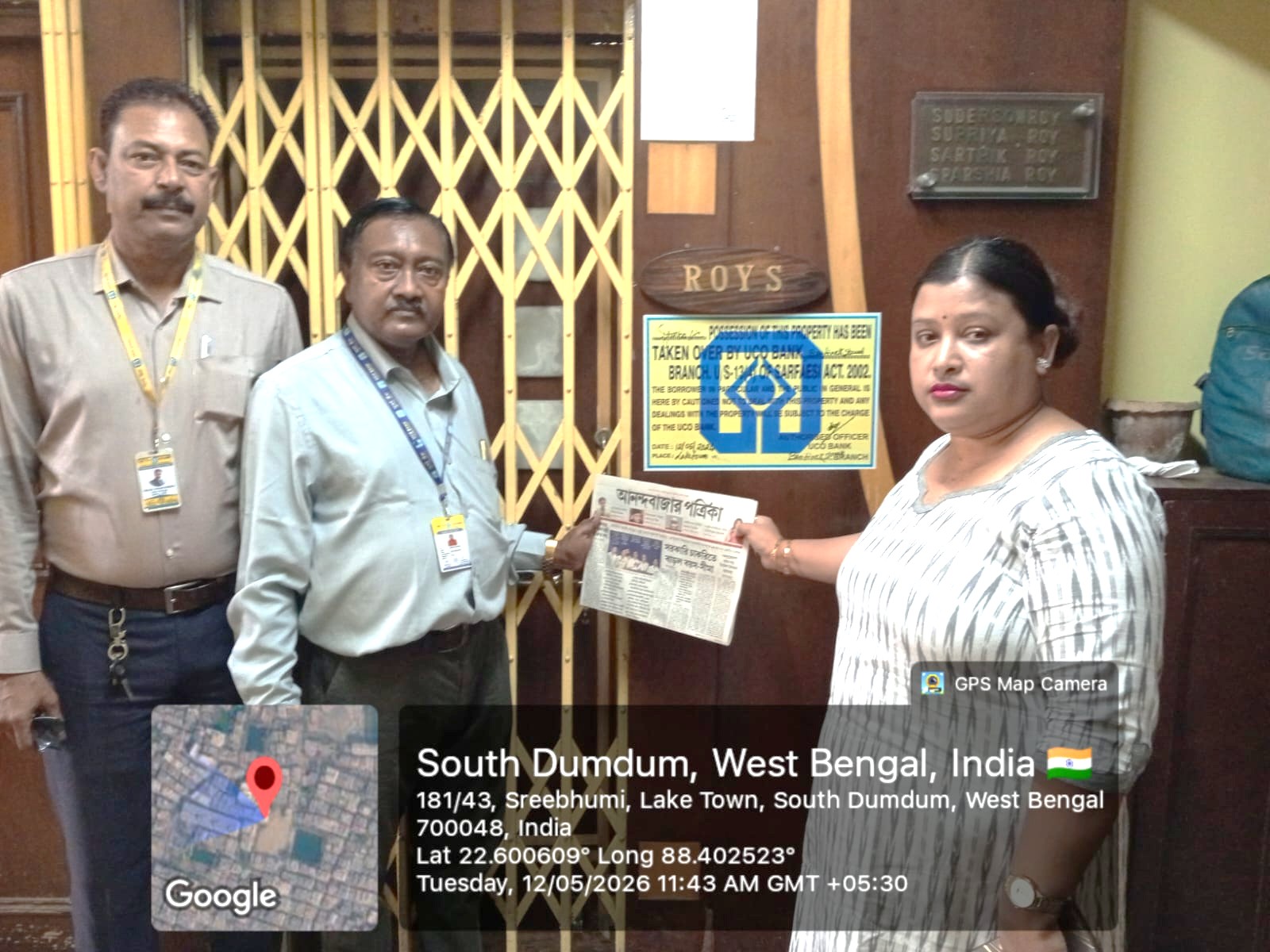 872.56 square feet Flat for sale in LAKE TOWN Kolkata — photo 3