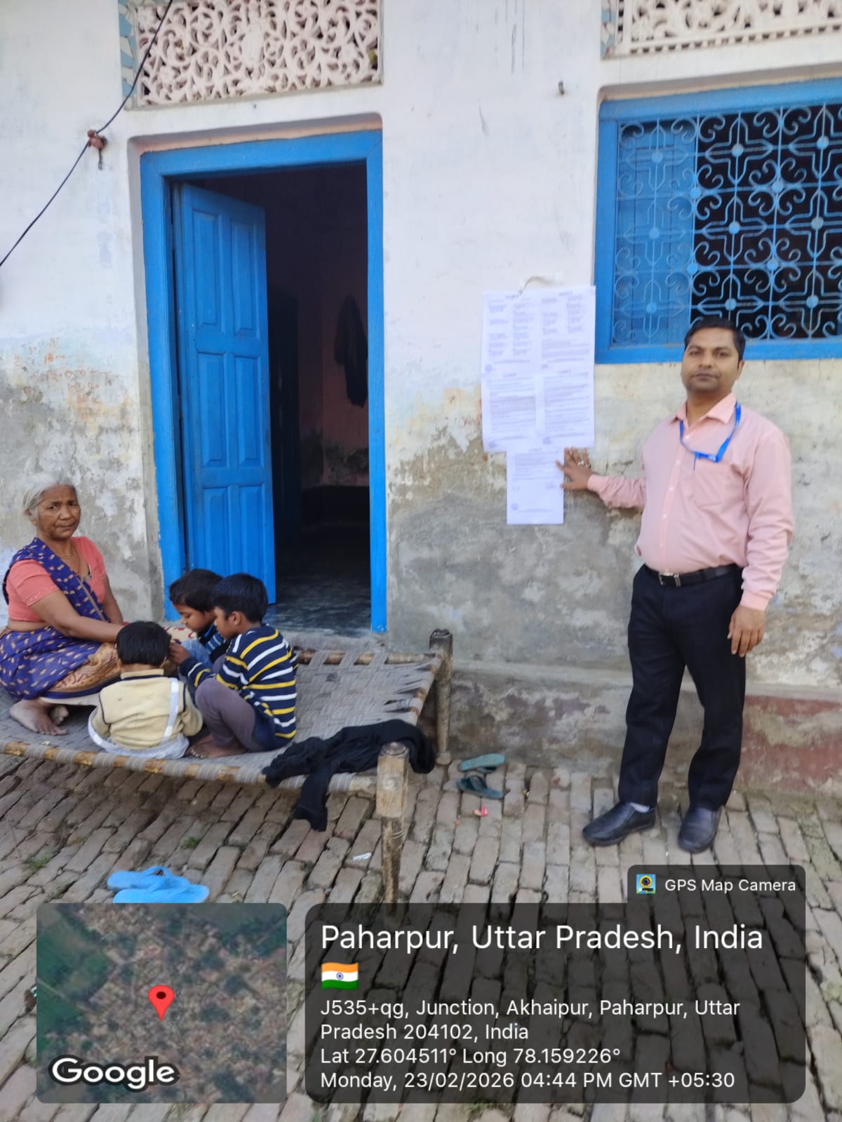 305.82 square meter Individual House for sale in VILLAGE PAHARPUR, TEHSIL AND DIST- HATHRAS Devinagar