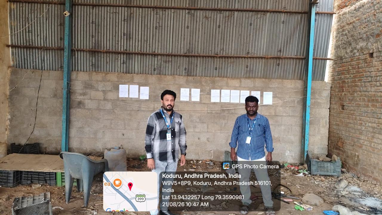122.22 square yard Plot for sale in Kodur