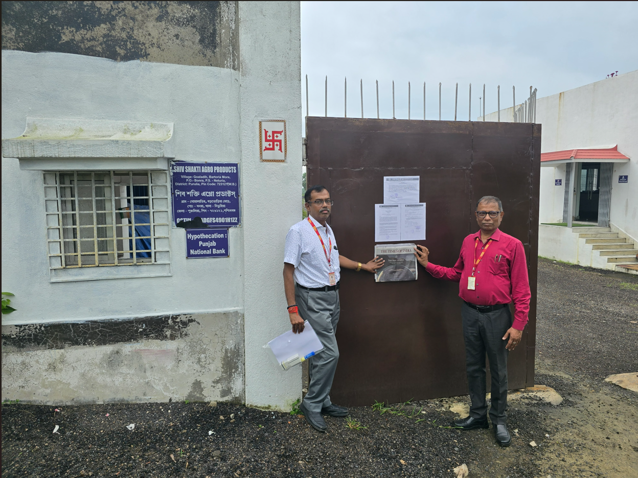 Industrial Plot with Factory Building for sale in BARTORIA MORE, VILL-GOALADHI, PO+PS-NETURIA, KARKHANA, DIST PURULIA Adra