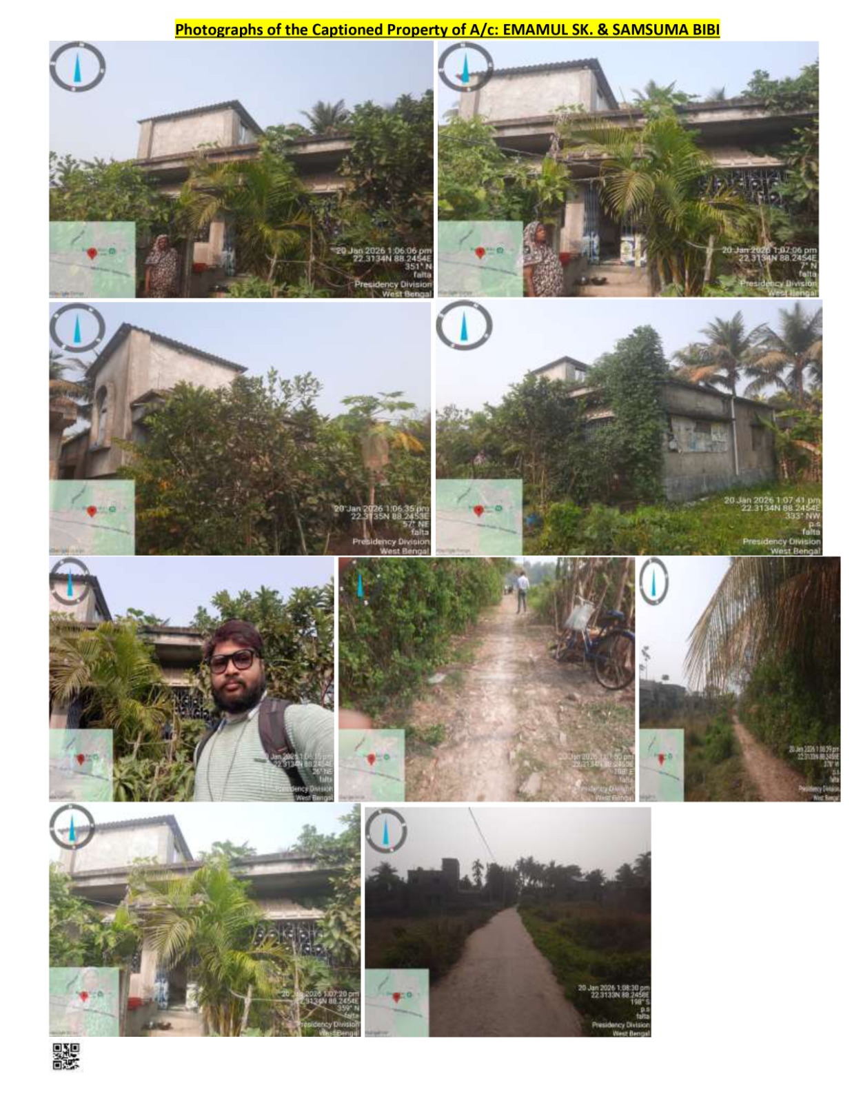 1742 square feet Individual House for sale in FALTA Ajodhyanagar — photo 1