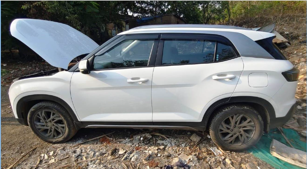 2025 Hyundai Creta SX(O) 1.5 Turbo DCT SUV 25000 km 1 year for sale in ASHWINNAGAR YARD Navi Mumbai — photo 2