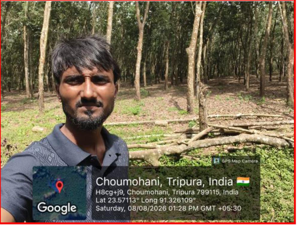 Plot for sale in Bagmara, PO - Bishramganj, PS - Melaghar, District - Sepahijala, Tripura Bishramganj — photo 3