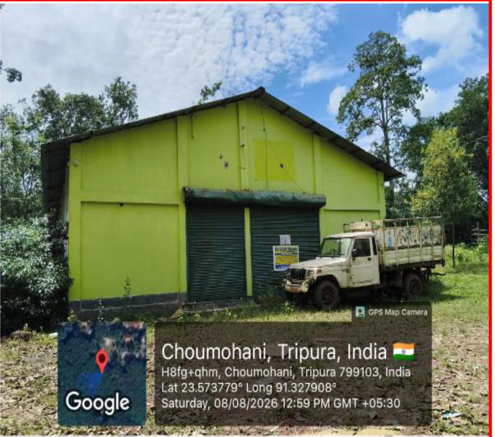 Godowns for sale in Bagmara, PO - Bishramganj, PS - Melaghar, District - Sepahijala, Tripura Bishramganj — photo 2