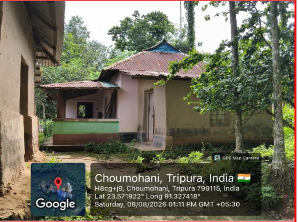 Plot for sale in Bagmara, PO - Bishramganj, PS - Melaghar, District - Sepahijala, Tripura Bishramganj — photo 2