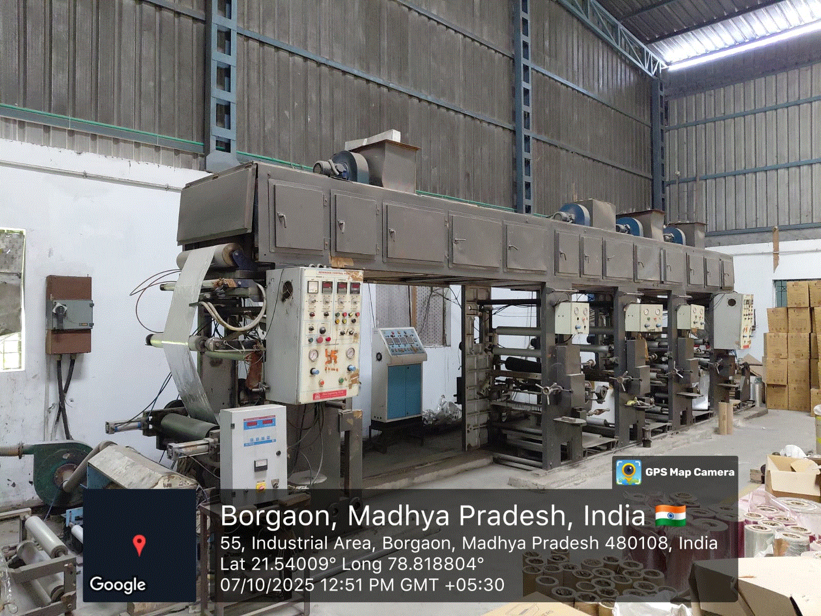 21528 square feet Shed with Plant and Machinery for sale in Backside Safal Food Industry, Borgaon Industrial Growth Centre Borgaon — photo 1