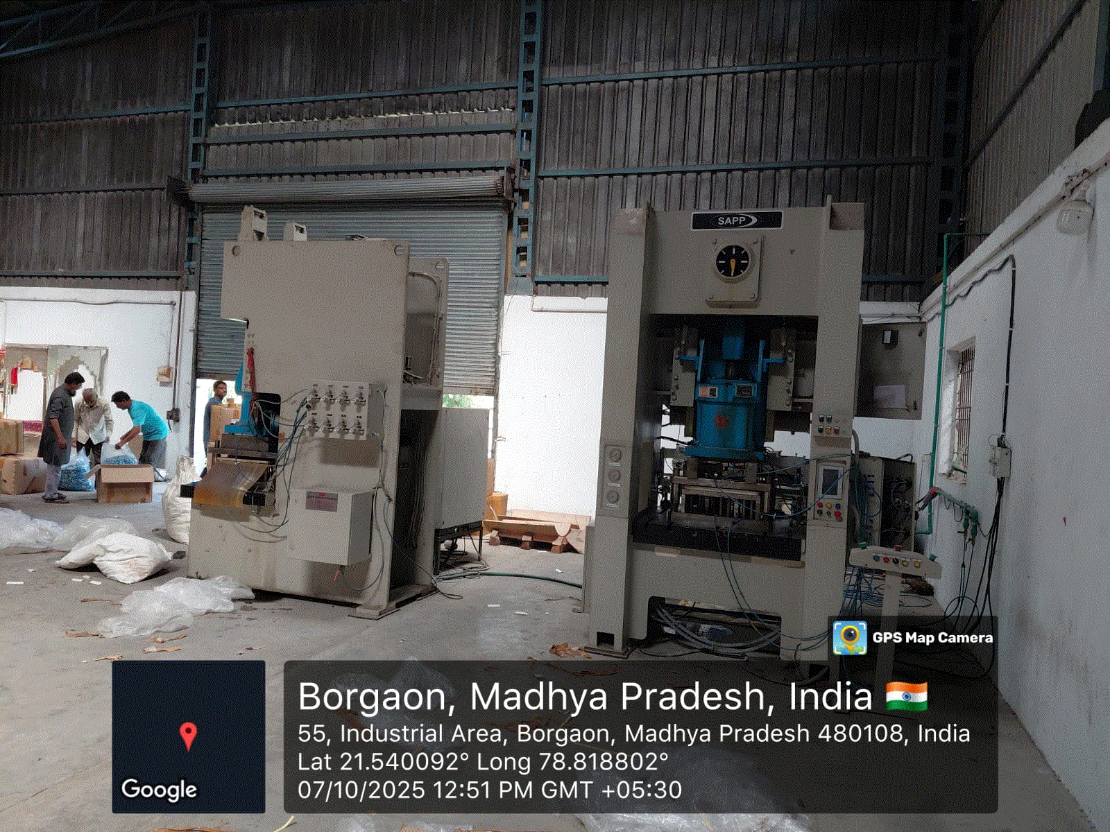 21528 square feet Shed with Plant and Machinery for sale in Backside Safal Food Industry, Borgaon Industrial Growth Centre Borgaon — photo 2