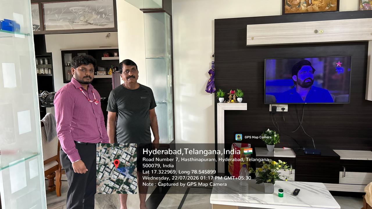 2 BHK Flat for sale in RAM AUR SHYAM RESIDENCY, SAROORNAGAR Hyderabad — photo 3