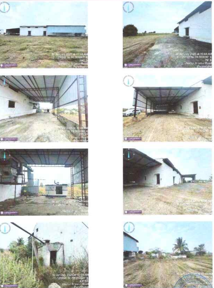 10008 square feet Industrial Plot with Factory Building for sale in Pichandarkovil — photo 1