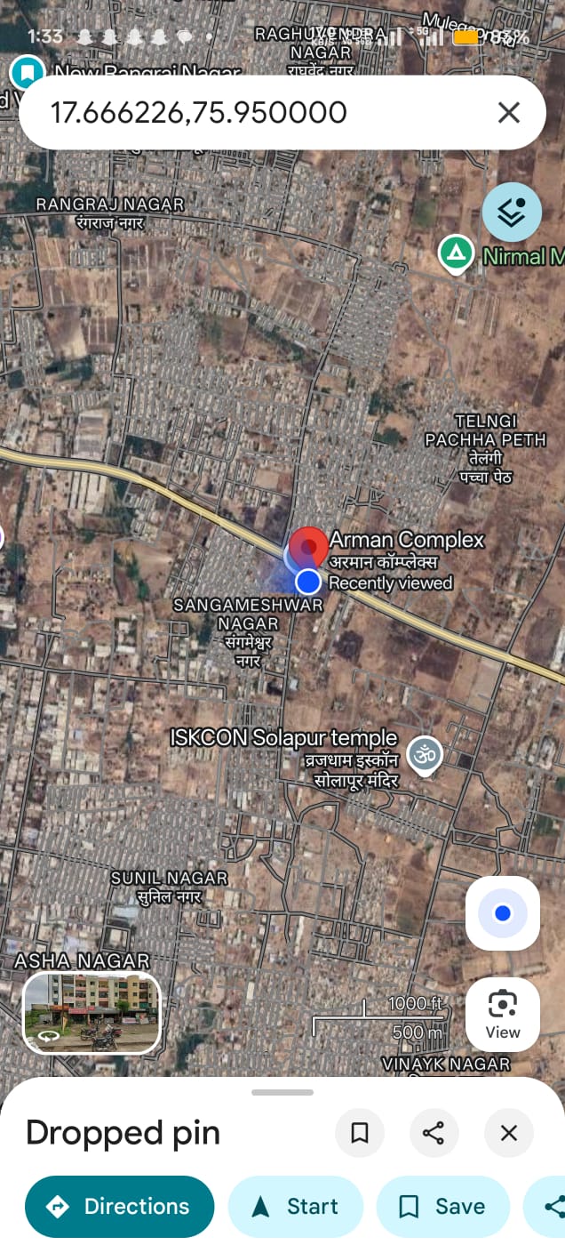 1 BHK Flat for sale in Arman Complex, Solapur Solapur — photo 5