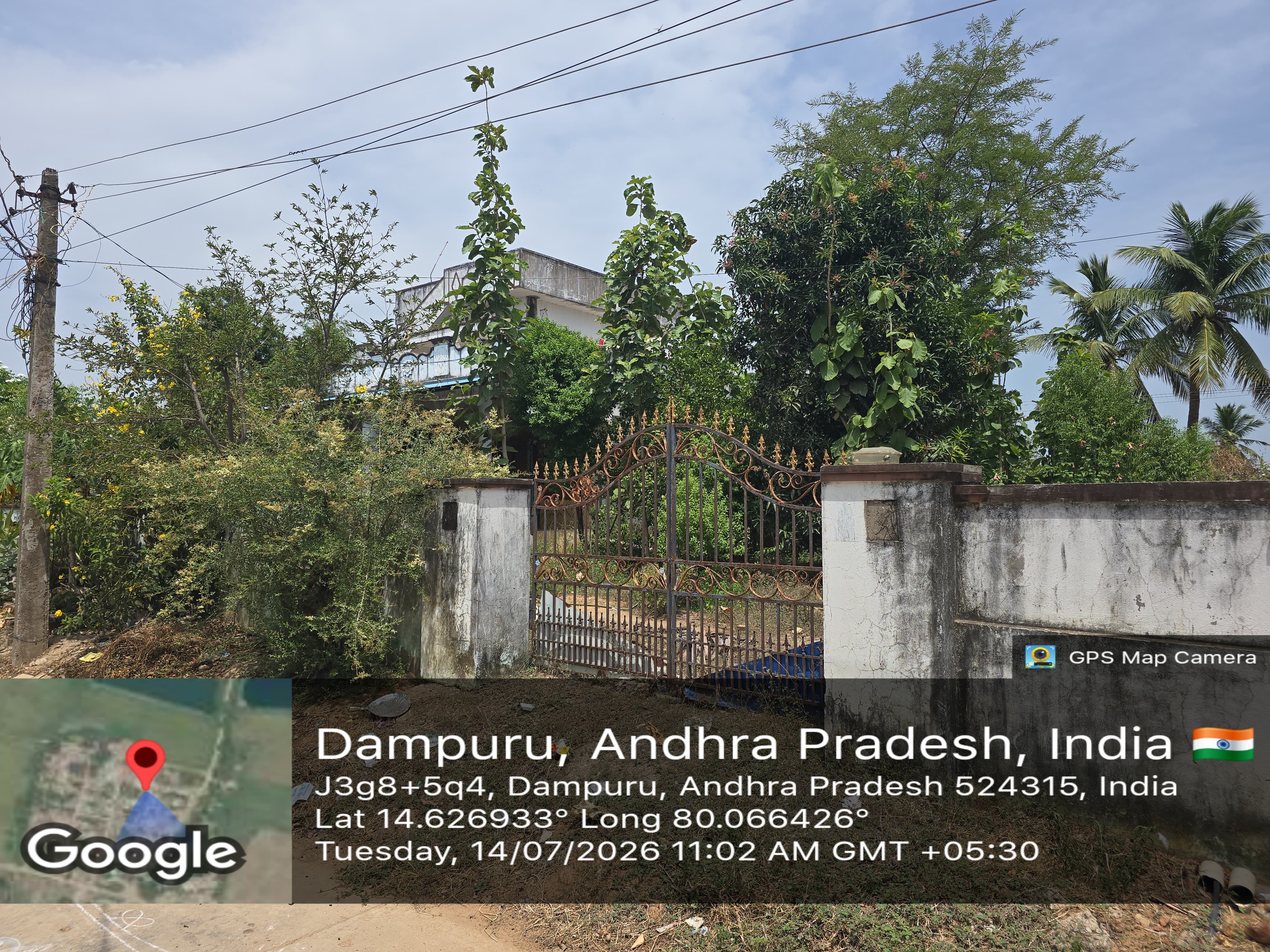 536 square yard Individual House for sale in Vidavaluru Mandal, Dampuru Grama Panchayat, Golkondayathopu Village Kudithipalem — photo 4