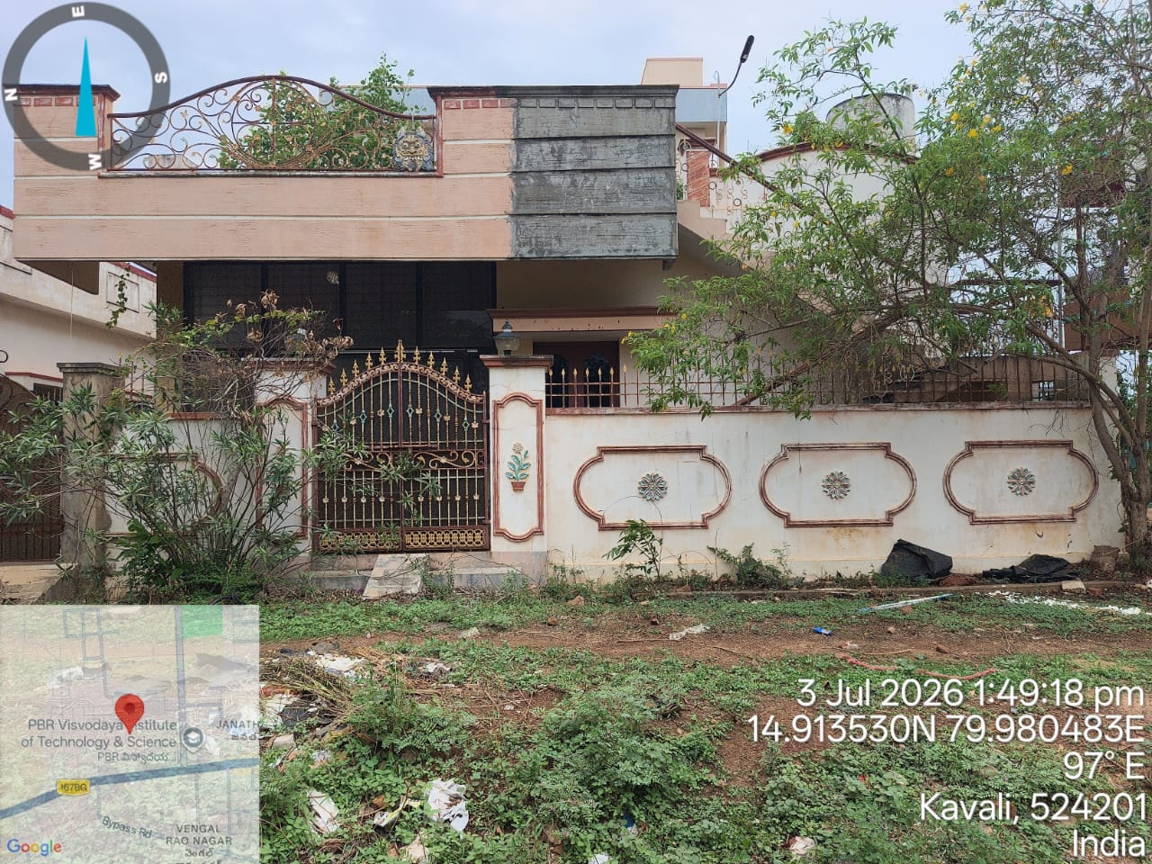 1059 square feet Individual House for sale in BAPUJI NAGAR, KAVALI Kavali — photo 1