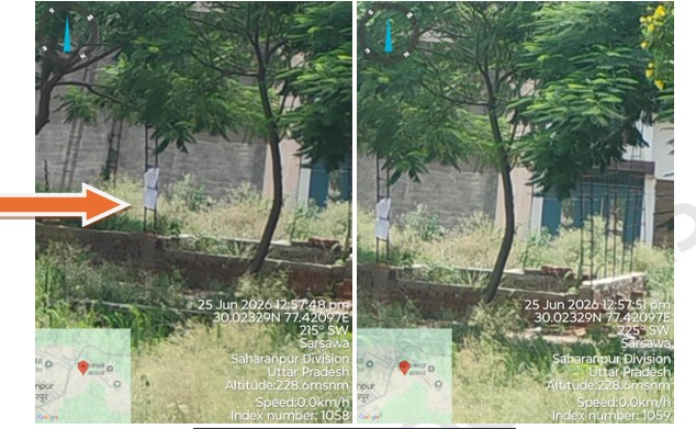 89.8 square meter Plot for sale in LAKSHMI DHAM COLONY, SAHARANPUR. Sarsawan — photo 1
