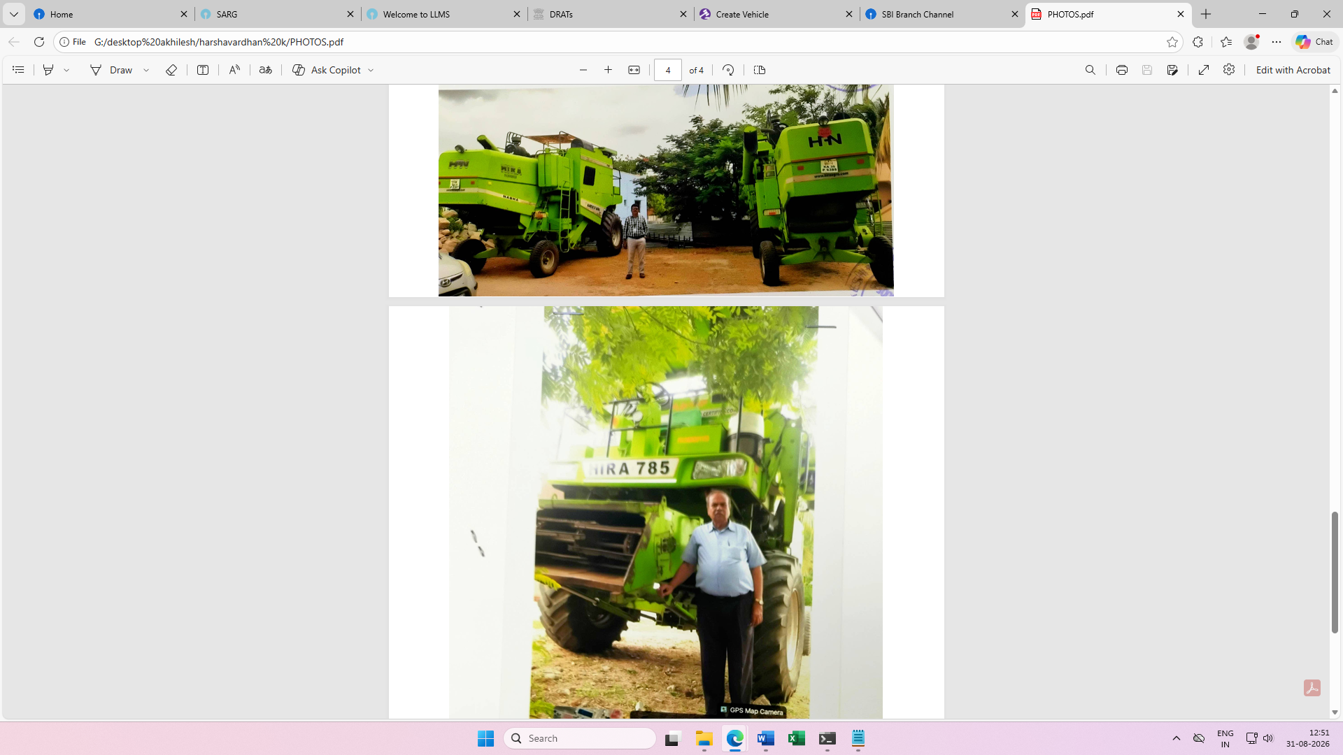 2022 Ashok Leyland HIPPO 5536 6x4 3900/Chassis Trailer 1659 km 4 years for sale in GLOBAL INVESTIGATORS RESOLUTION AGENTS Gangawati — photo 3