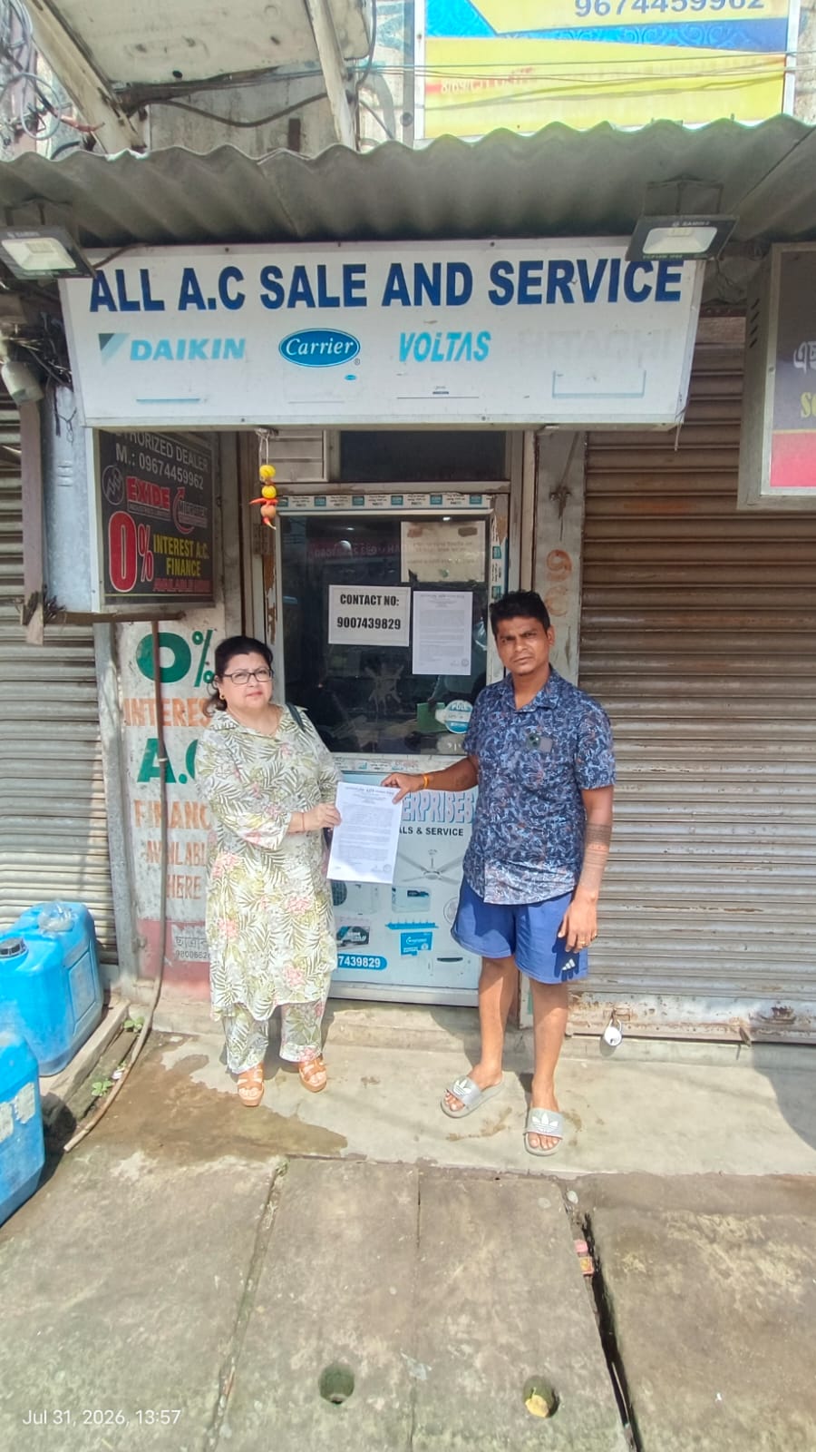 53.05 square feet Shops for sale in Khardaha