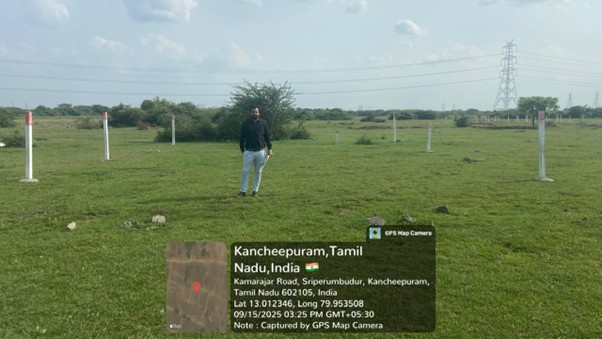 2108 square feet Plot for sale in PLOT NO 142 NEMILI A VILLAGE RAJIV GANDHI NAGAR SRIPERUMBUDUR TALUK KANCHEEPURAM DISTRICT Chennai — photo 7