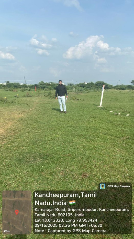 2108 square feet Plot for sale in PLOT NO 142 NEMILI A VILLAGE RAJIV GANDHI NAGAR SRIPERUMBUDUR TALUK KANCHEEPURAM DISTRICT Chennai — photo 4